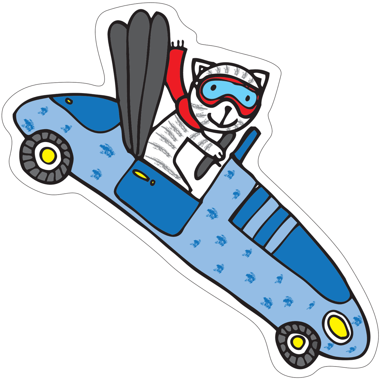 Dekorativní obrázek - kocour